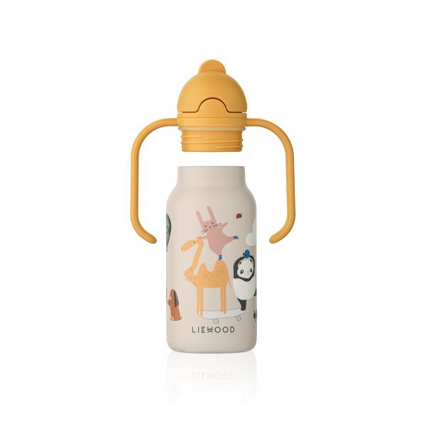 Gourde isotherme Kimmie 250 ml Around the world Sandy