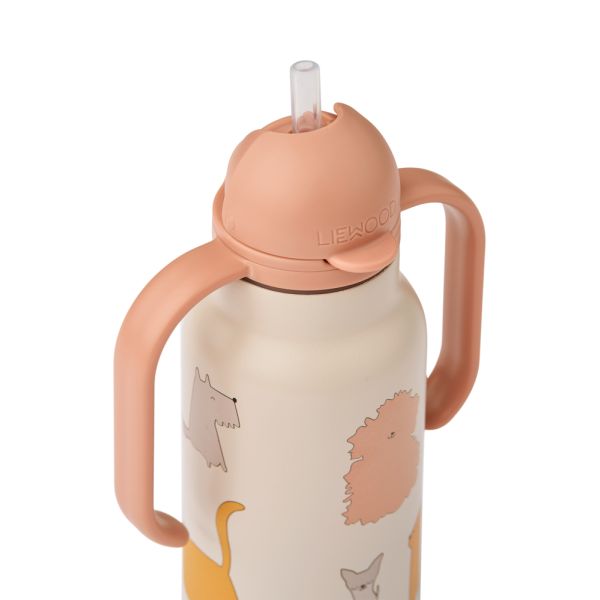 Gourde isotherme Kimmie 250 ml Cats and Dogs Sandy