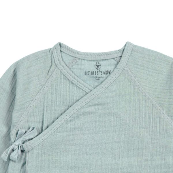 Kimono bébé en mousseline - Silver 0/2 mois