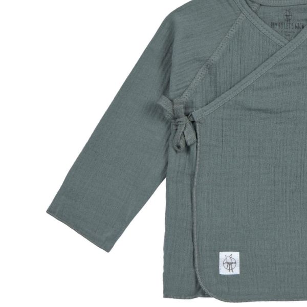 Kimono bébé en mousseline - Green 0/2 mois
