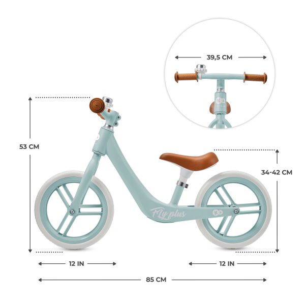 Draisienne Fly Plus Baby Blue