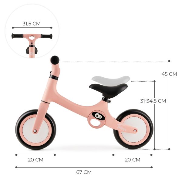 Draisienne Tove Pink