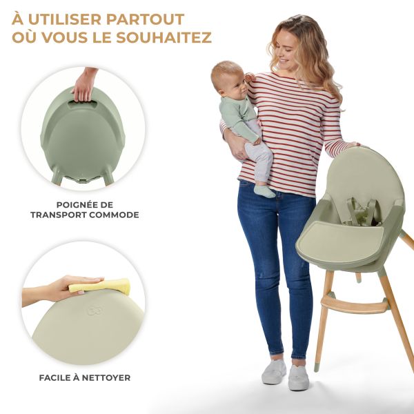Chaise haute Fini² Vert
