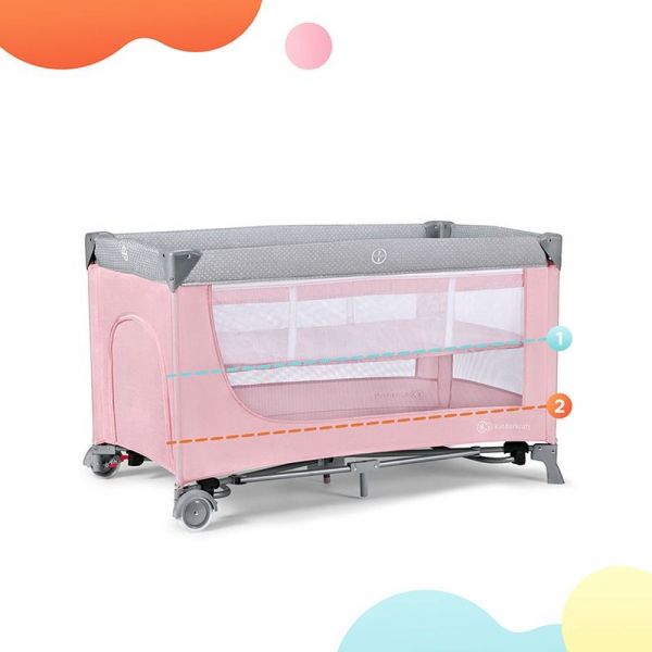 Lit parapluie Leody - Pink