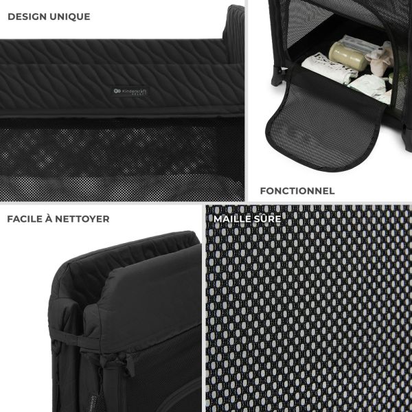 Lit parapluie Moon Dream Black