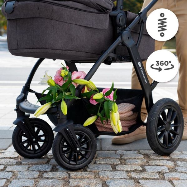 Pack poussette trio Xmoov² - Black