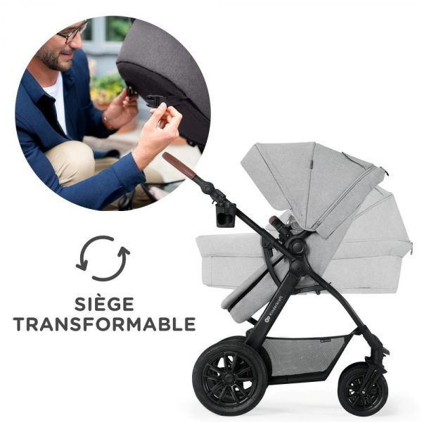 Pack poussette trio Xmoov² - Black