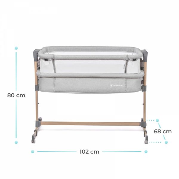 Lit Cododo Neste Air Grey et Wood