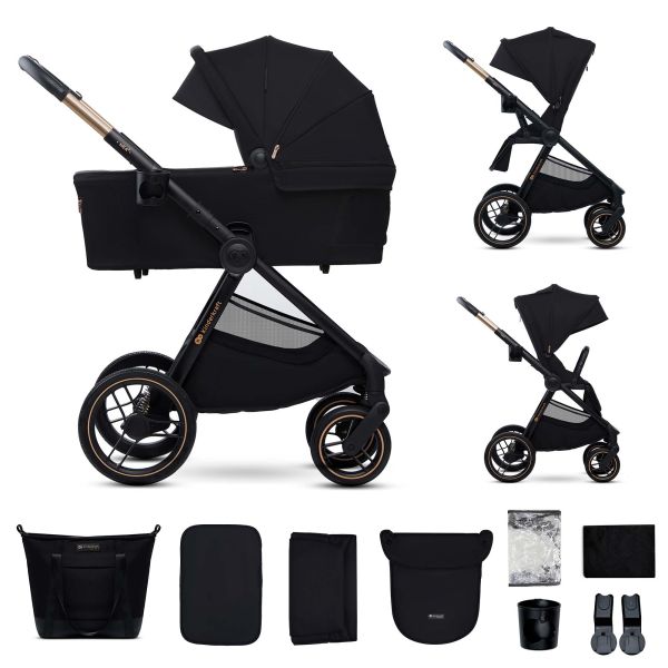 Poussette duo Nea² Midnight Black