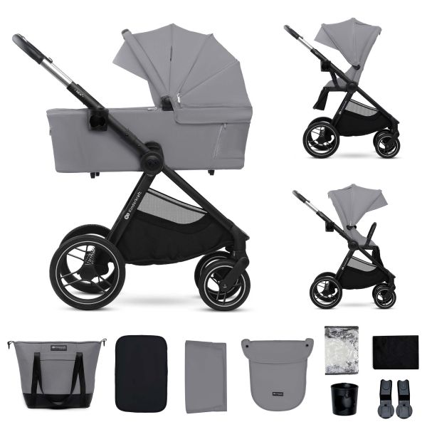 Poussette duo Nea² Platinium Grey