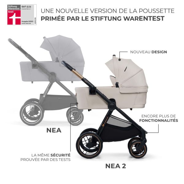 Poussette duo Nea² Soft Beige