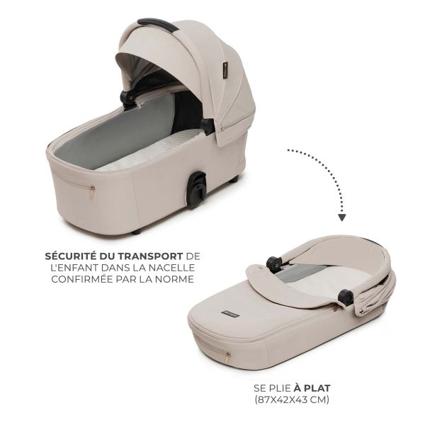 Poussette duo Nea² Soft Beige