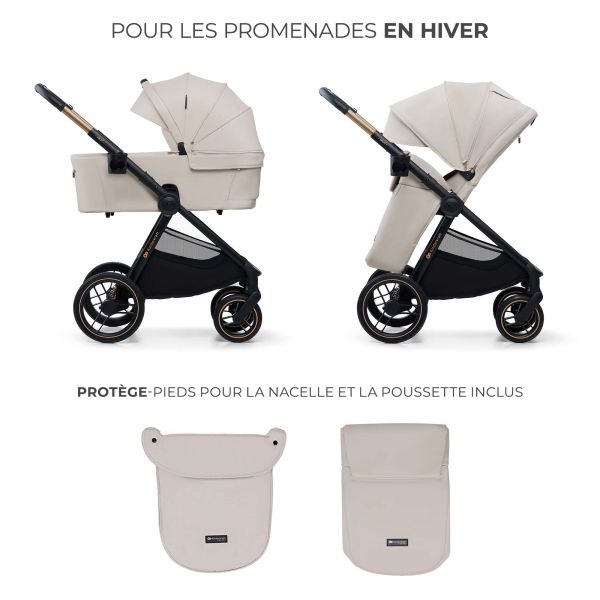 Poussette duo Nea² Soft Beige