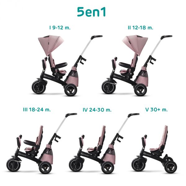 Tricycle Easytwist Pink