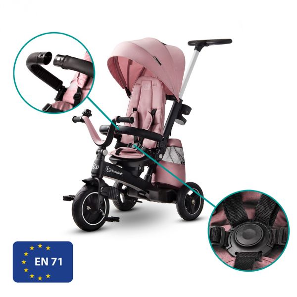 Tricycle Easytwist Pink - Made in Bébé