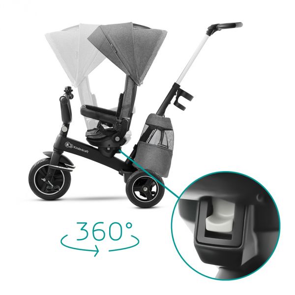 Tricycle Easytwist Platinium Grey