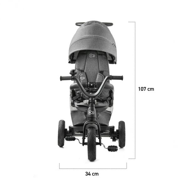 Tricycle Easytwist Platinium Grey