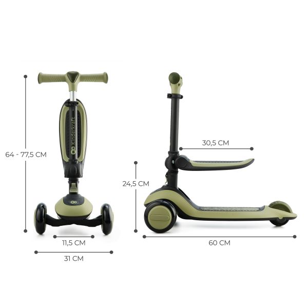 Trottinette Halley Grassland Green