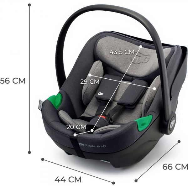 Siège auto I-Care i-Size Gris