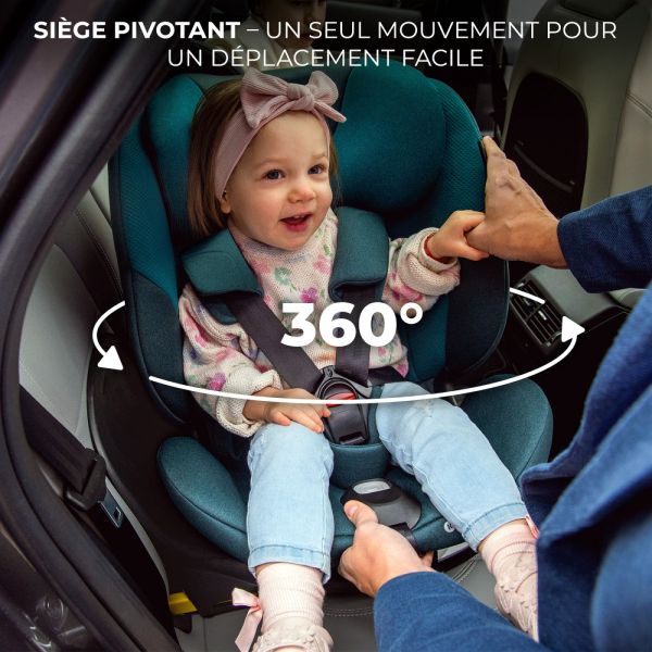Siège auto I-Fix bleu