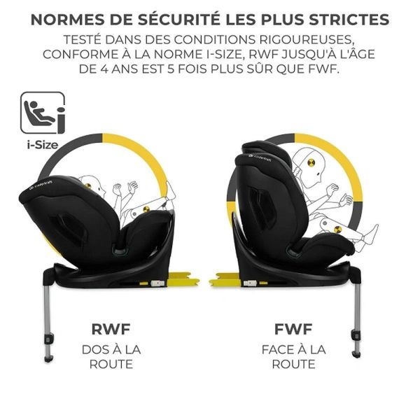 Siège auto I-Fix noir