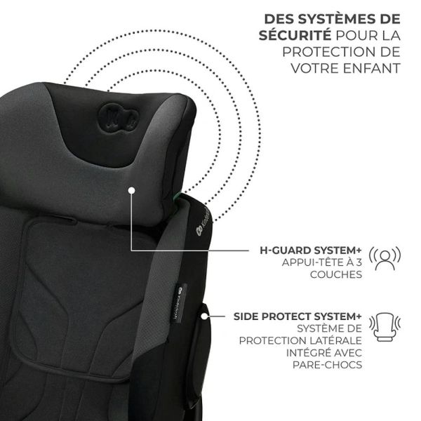 Siège auto I-Fix noir