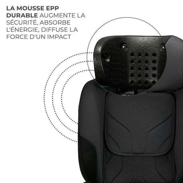 Siège auto I-Fix noir
