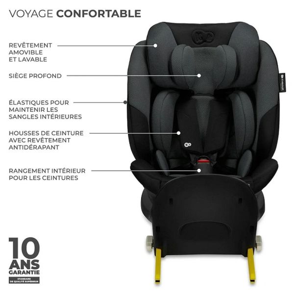 Siège auto I-Fix noir