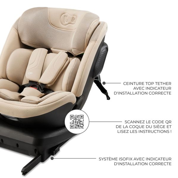 Siège auto Xpedition3 I-Size beige