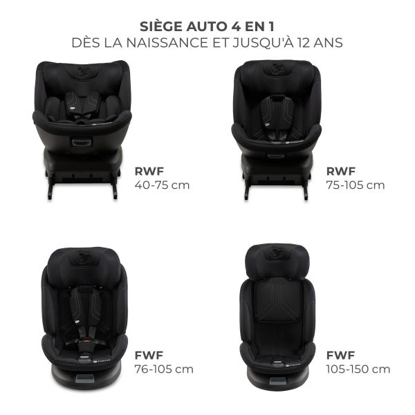 Siège auto Xpedition3 I-Size noir