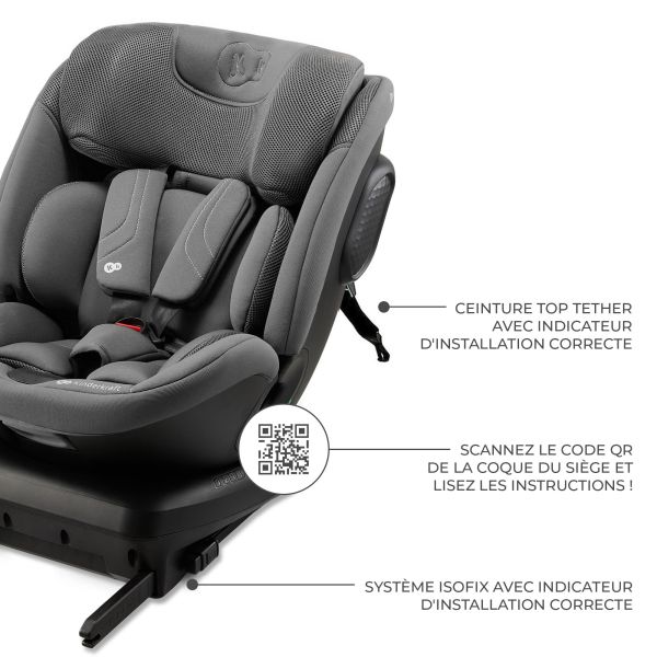 Siège auto Xpedition3 I-Size gris