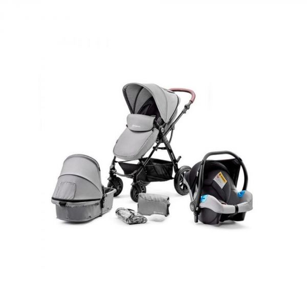 Pack poussette trio Moov Grey