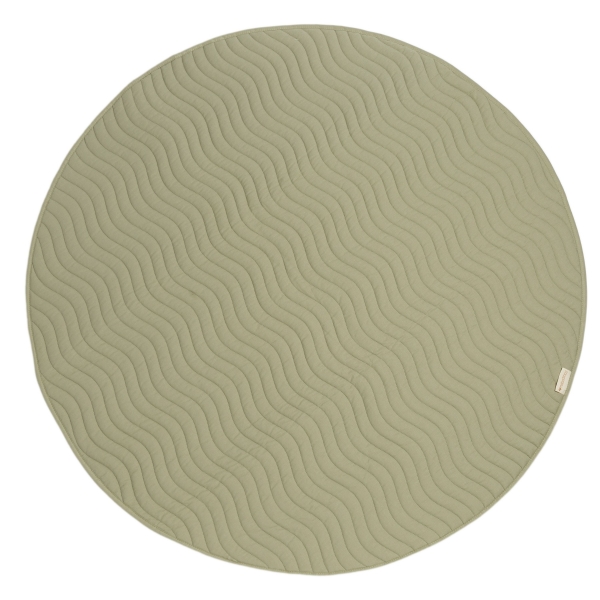 Tapis de jeu rond Kiowa Linden Green