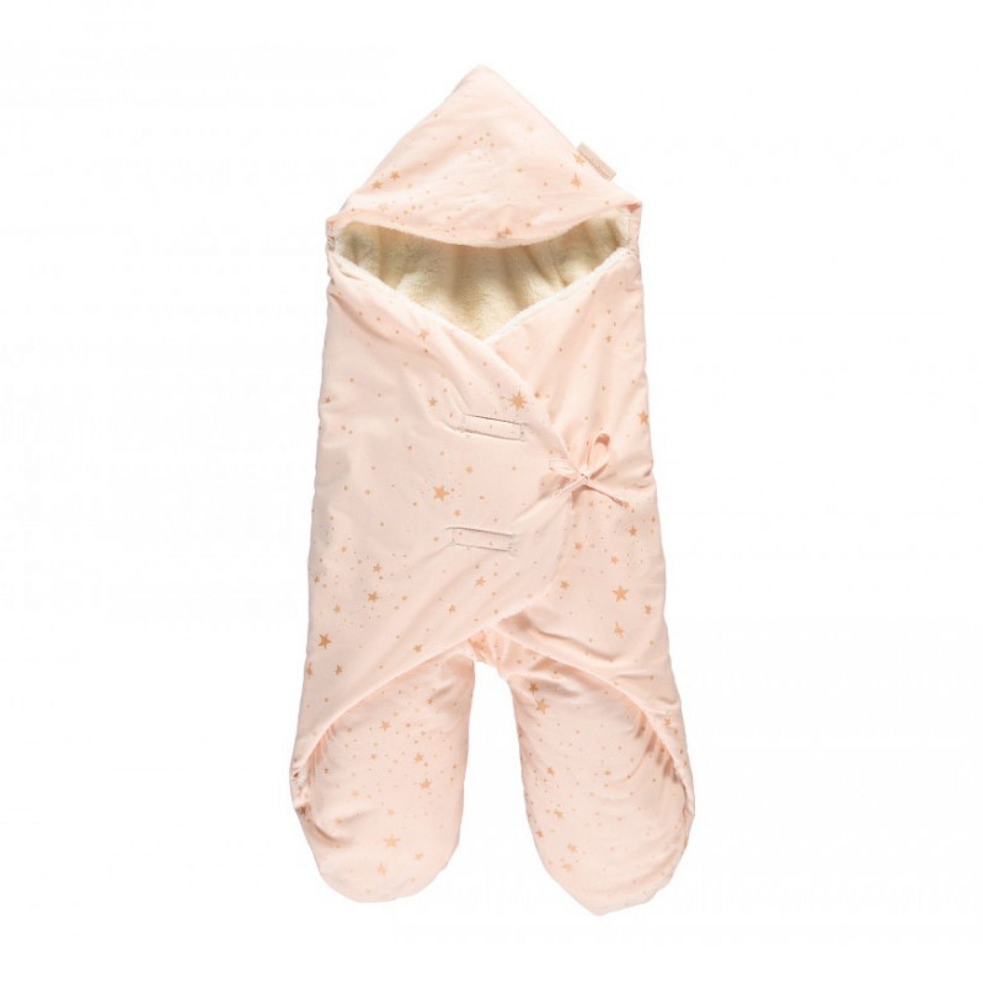 Couverture Nomade Kiss Me Gold Stella Dream Pink Made In Bebe