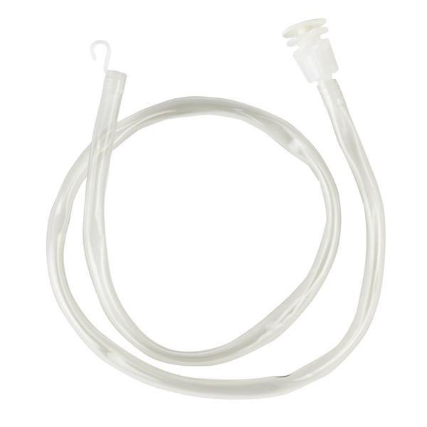 Baignoire Vasco avec pied et tuyau Blanc