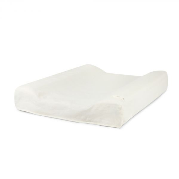 Matelas à langer Zen avec housse Lin Français Off White