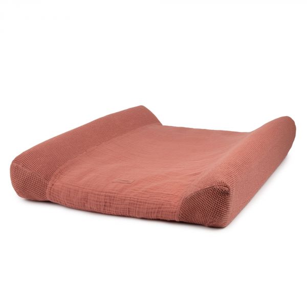 Matelas à langer Zen avec housse Wabi Sabi Rosewood