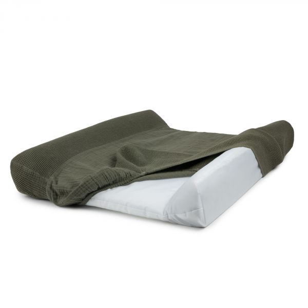 Matelas à langer Zen avec housse Wabi Sabi Vetiver