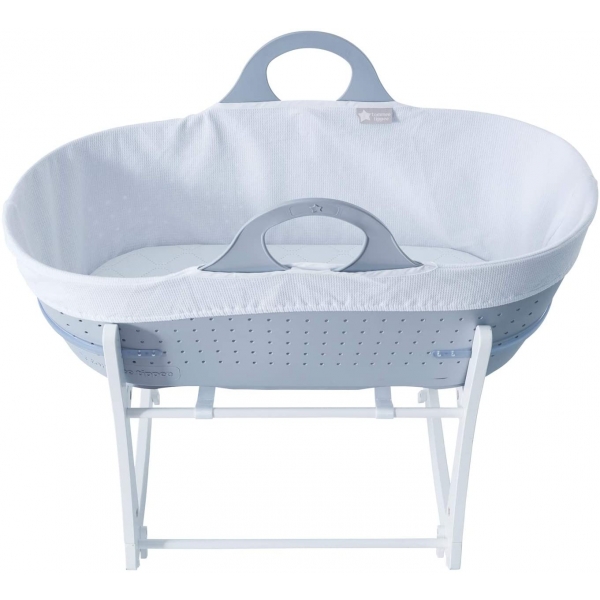 Couffin Sleepee & support en bois - gris taupe
