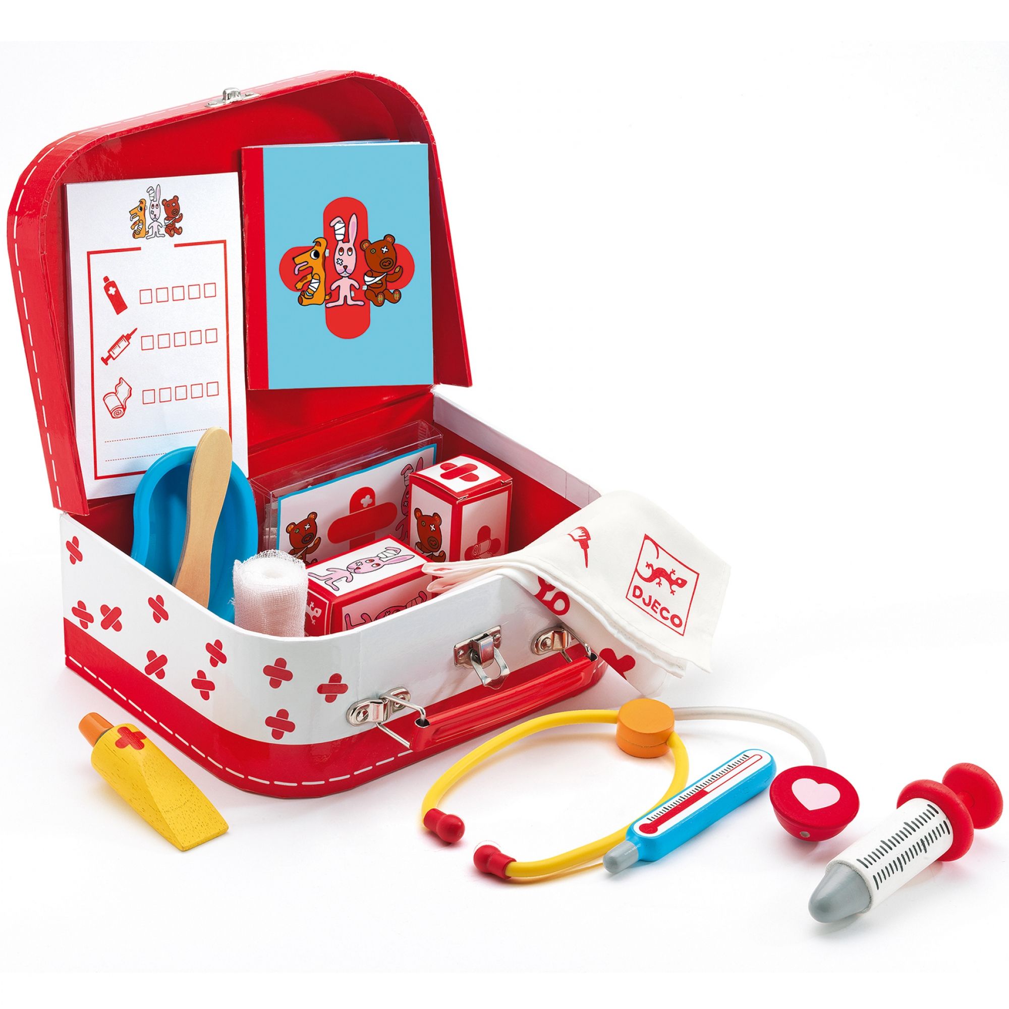 Kit malette de vétérinaire pour enfant