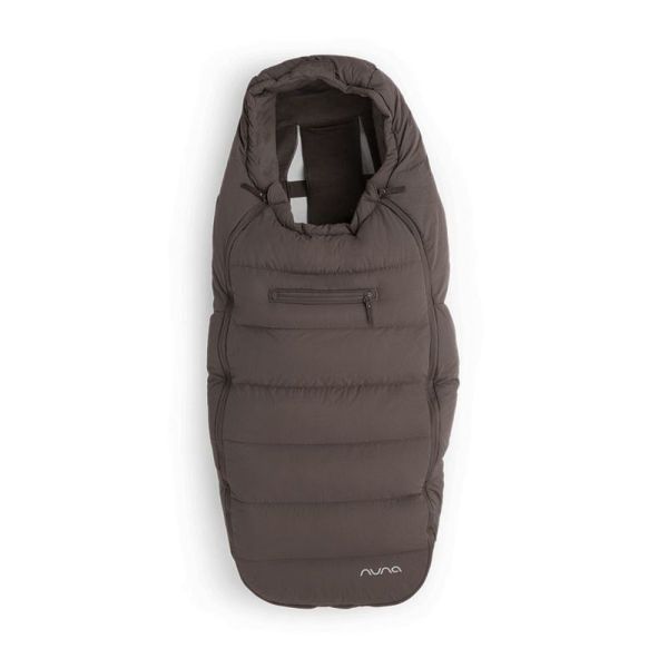 Chancelière et moufles pour poussette Chestnut