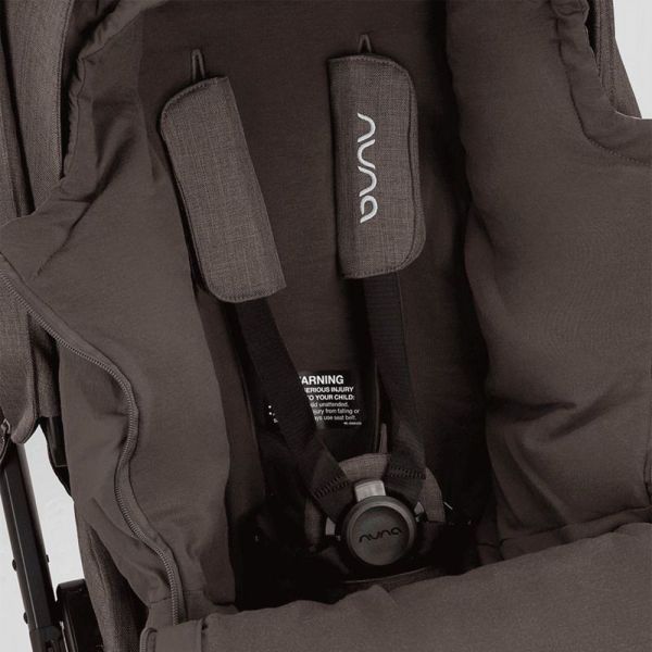 Chancelière et moufles pour poussette Chestnut