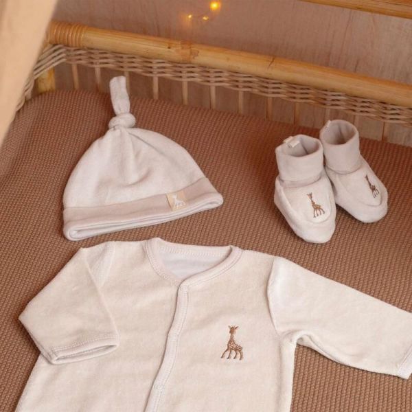 Ensemble naissance 3 pièces 1 mois - Sophie la Girafe