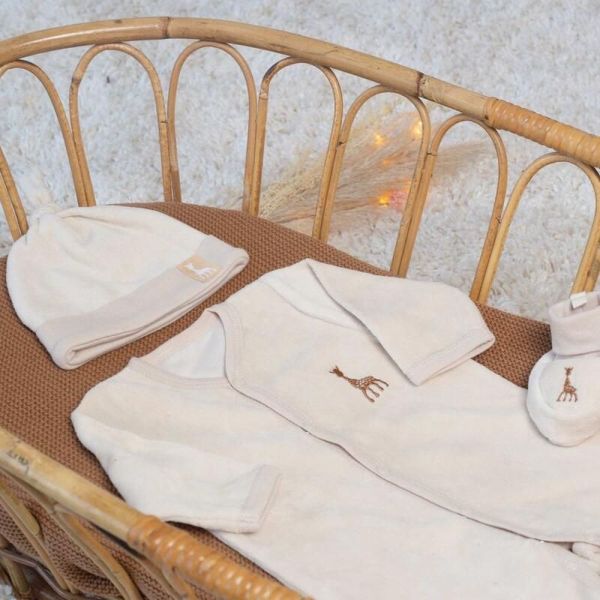 Ensemble naissance 3 pièces 1 mois - Sophie la Girafe