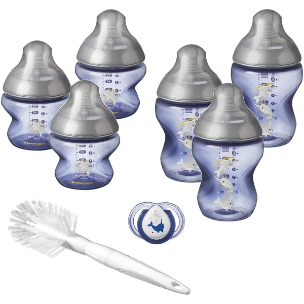 Kit de naissance Closer to Nature bleu et décoré