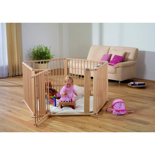 Geuther Barriere De Securite Modulable 100 180 Cm Bois Naturel Made In Bebe