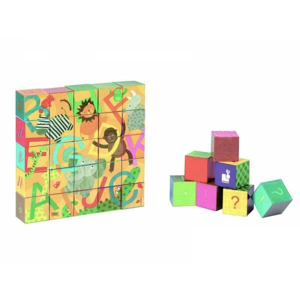 Jeu de cubes Kubkid - 32 cubes alphabet