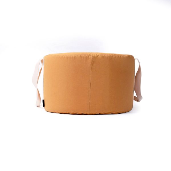 Pack couffin Kuko Camel + alèse et drap housse blanc