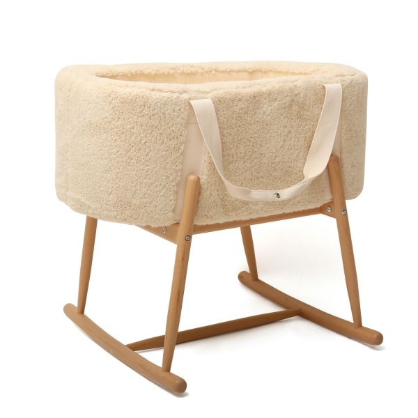 Pack couffin Kuko Fur Milk + alèse et drap housse blanc