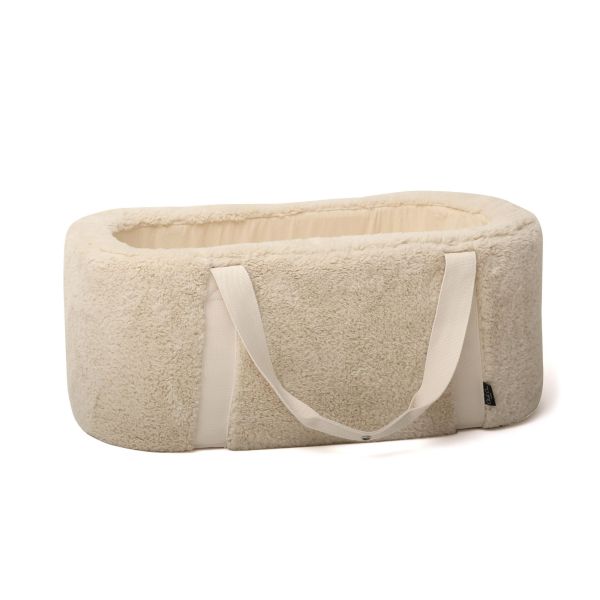 Pack couffin Kuko Fur Milk + alèse et drap housse blanc